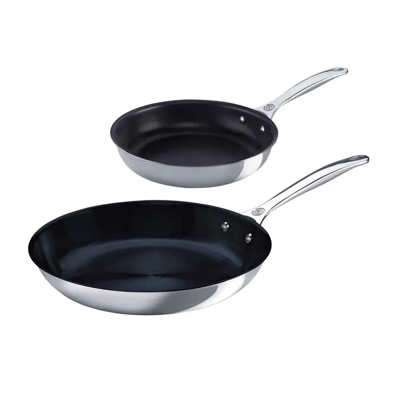 Le Creuset Signature Non-Stick Frying Pan Set – 20Cm & 26Cm 1