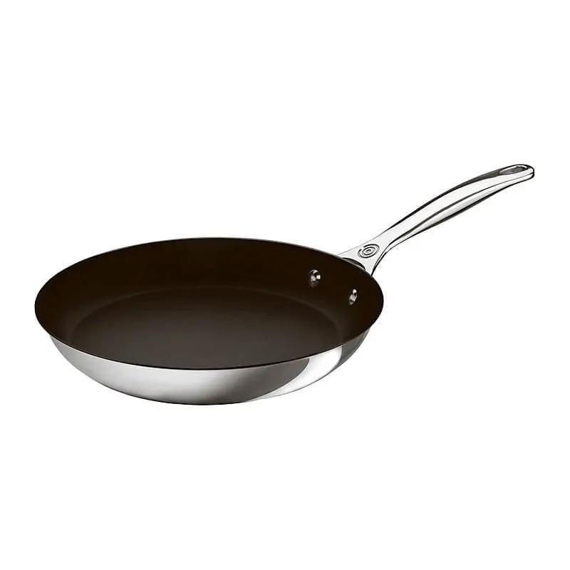 Le Creuset Stainless Steel Frying Pan – Signature Non-Stick Design 1