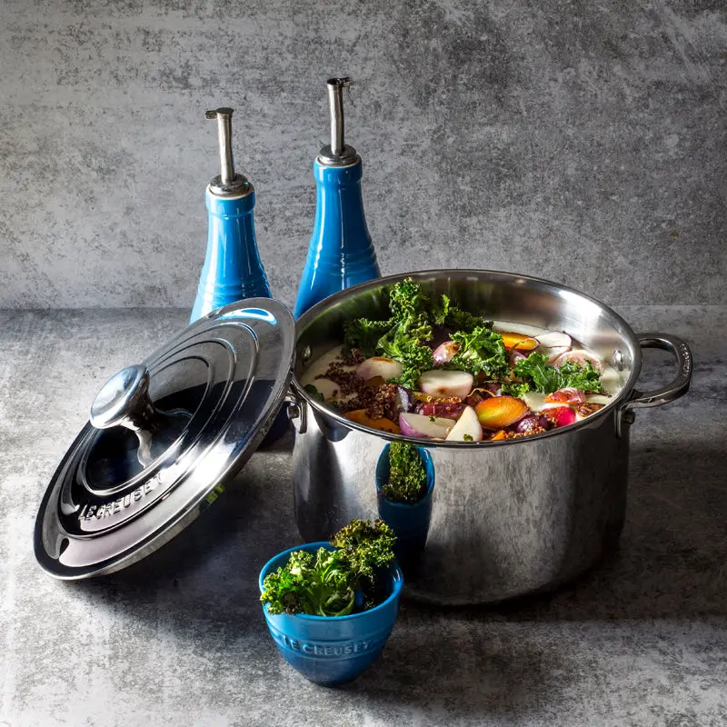 Le Creuset Stainless Steel Shallow Casserole Dish – 24Cm Versatile Cookware 2