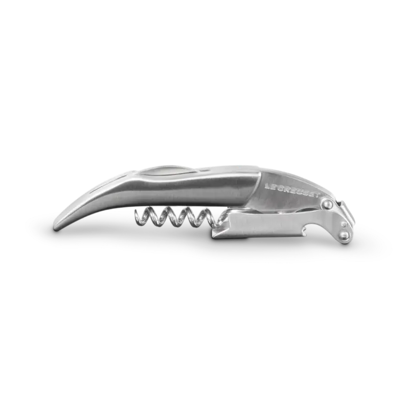 Le Creuset Stainless Steel Waiter'S Corkscrew – Premium Bar Tool 1