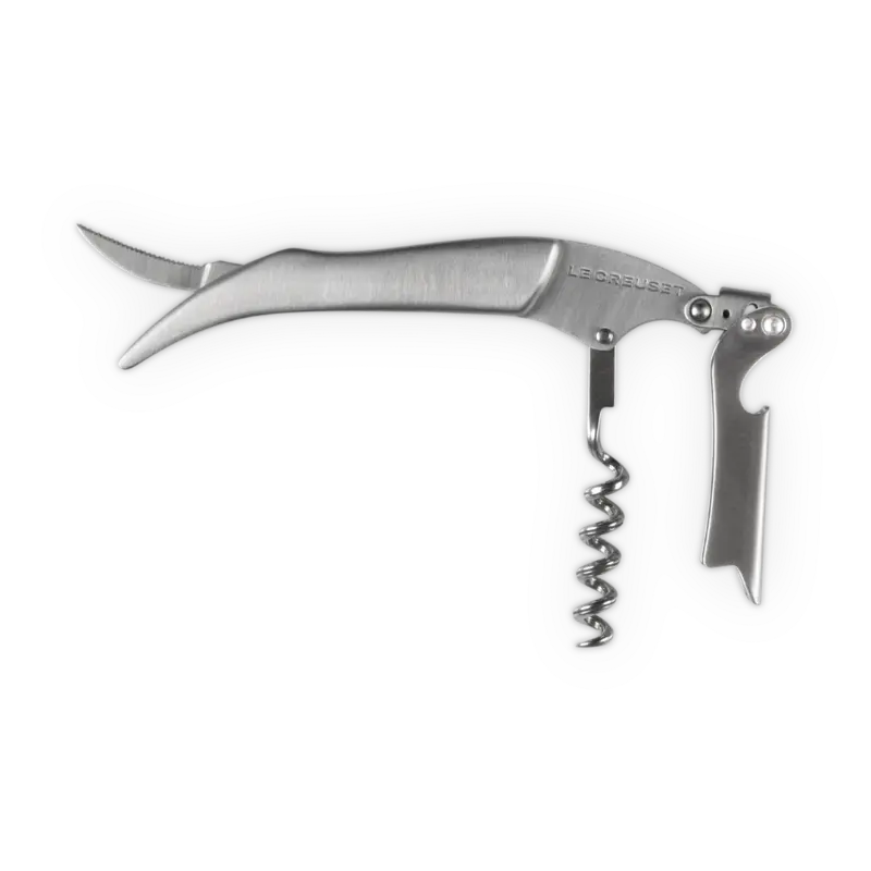 Le Creuset Stainless Steel Waiter'S Corkscrew – Premium Bar Tool 2