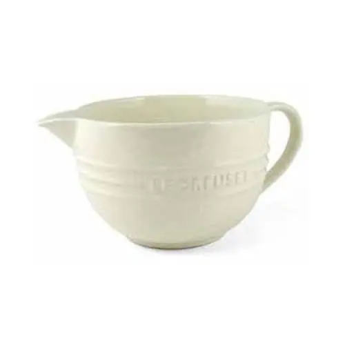 Le Creuset Stoneware Mixing Jug In Almond Finish 1