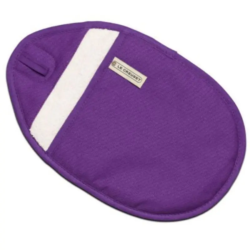Le Creuset Ultra Violet Heat-Resistant Pot Holder – Silicone-Reinforced Oven Mitt 1