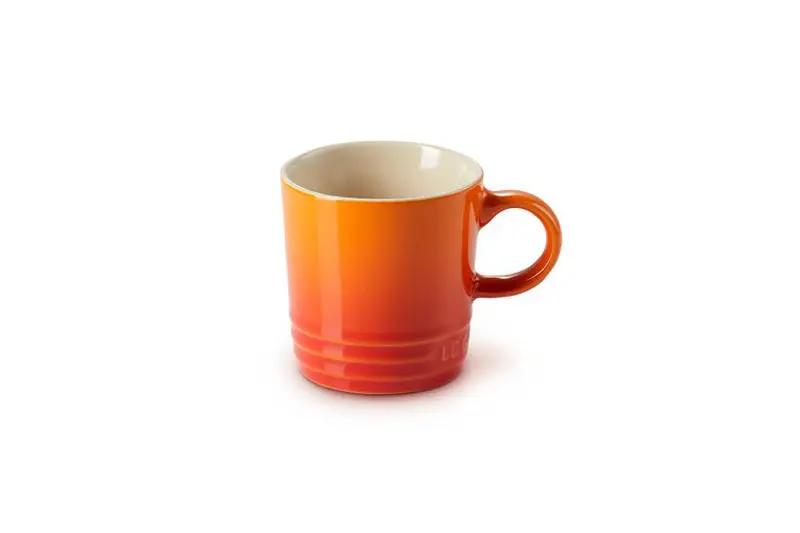 Le Creuset Volcanic Orange Stoneware Espresso Cup (100Ml) 2