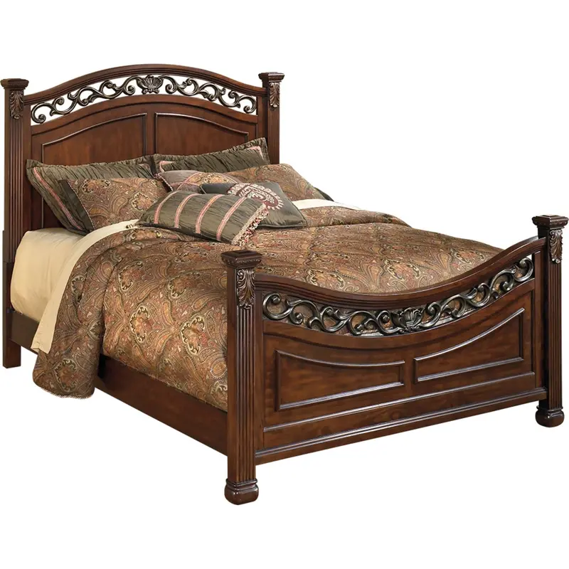 Leahlyn Panel Bed Frame – Twin/Full/Queen/King Options 1