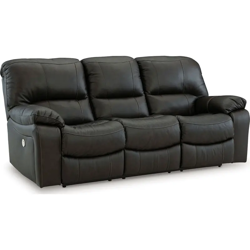 Leesworth Power Reclining Sofa – Contemporary Three-Seater With Adjustable Headrests And Massage Function 1