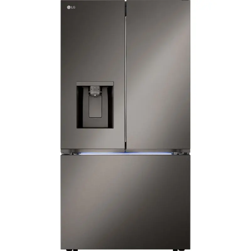 Lg 26 Cu. Ft. Smart Counter-Depth French Door Refrigerator With Quad Ice System – Stainless Steel (Lryxc2606D) 1