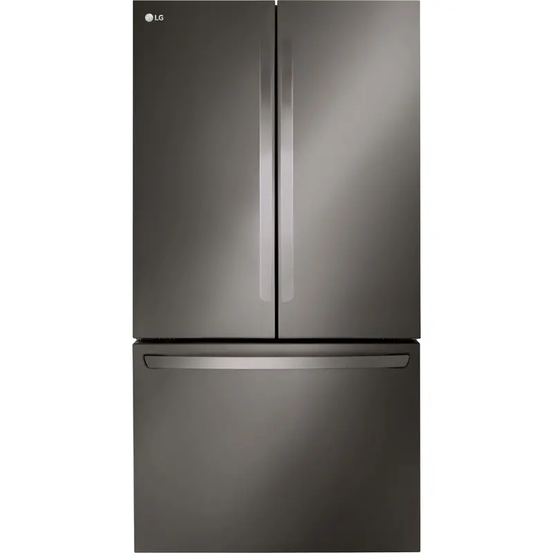 Lg Black Stainless Steel Counter-Depth French Door Refrigerator – 27 Cu. Ft. Max™ (Lrflc2706D) 1