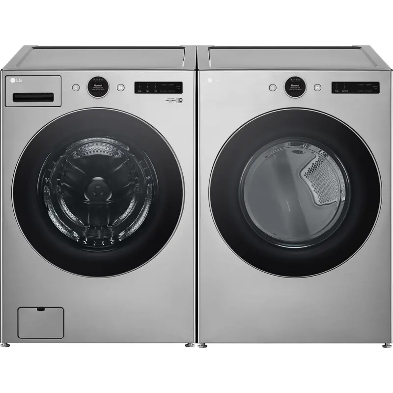 Lg Graphite Steel Front-Load Washer & Dryer Pair (Wm5500Hva-Dlex5500V) 1