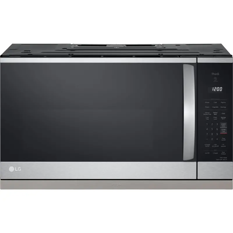Lg Mvel2125F 2.1 Cu. Ft. Smart Over-The-Range Microwave – Extendavent™ 2.0, Quiet Operation, Stainless Steel 1