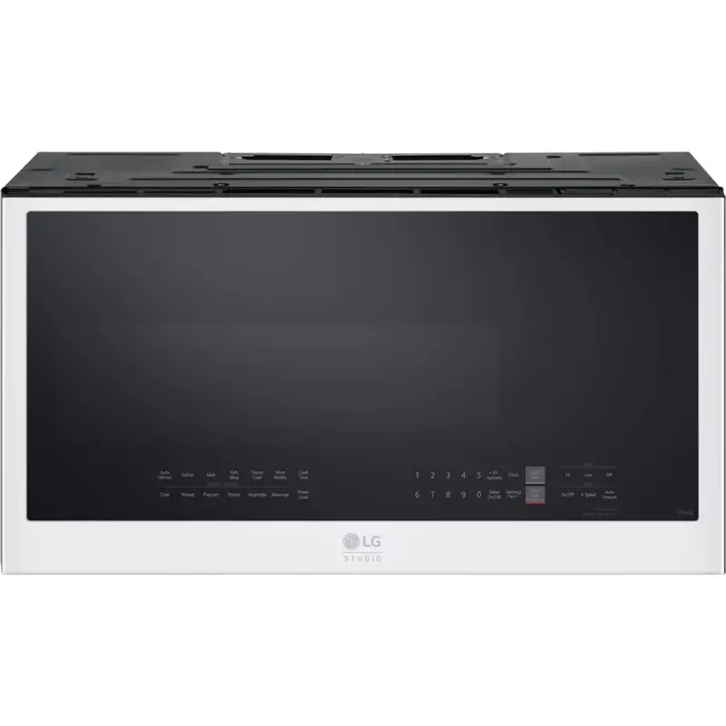 Lg Studio Mves2033N 2.0-Cubic-Foot Smart Over-The-Range Microwave – Essence White 1