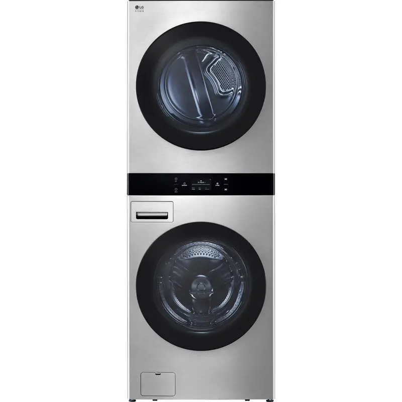 Lg Studio Swwe50N3 Washtower With Aidd 2.0 And Ezdispense – Noble Steel Finish 1