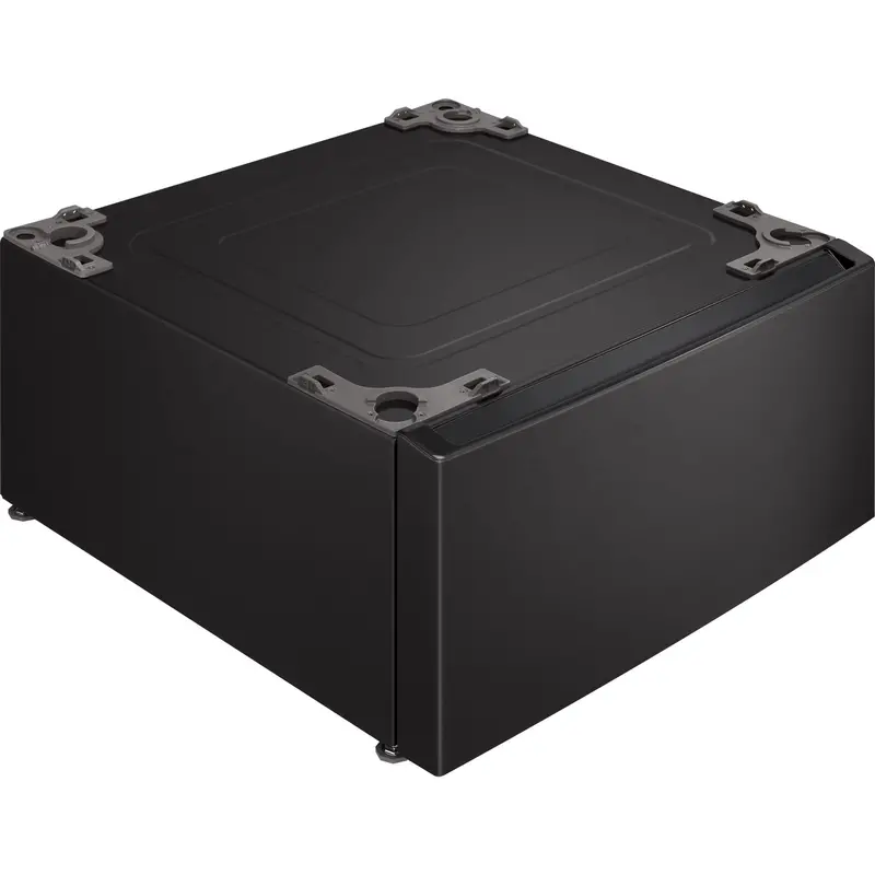 Lg Wdp6B 27-Inch Laundry Pedestal – Black Steel 1