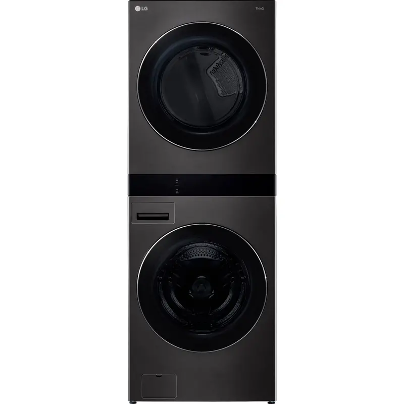 Lg Wkex300Hba Washtower®: All-In-One Front Load Washer (5.8 Cu. Ft.) & Electric Dryer (7.4 Cu. Ft.) In Black 2