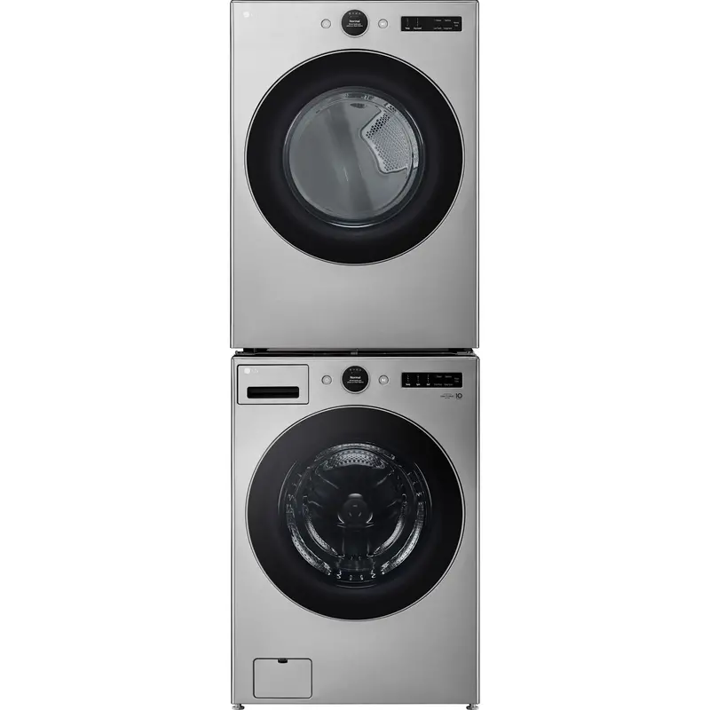 Lg Wm5500Hva Washer And Dlhc5502V Dryer Front-Load Matching Set – Graphite Steel 2