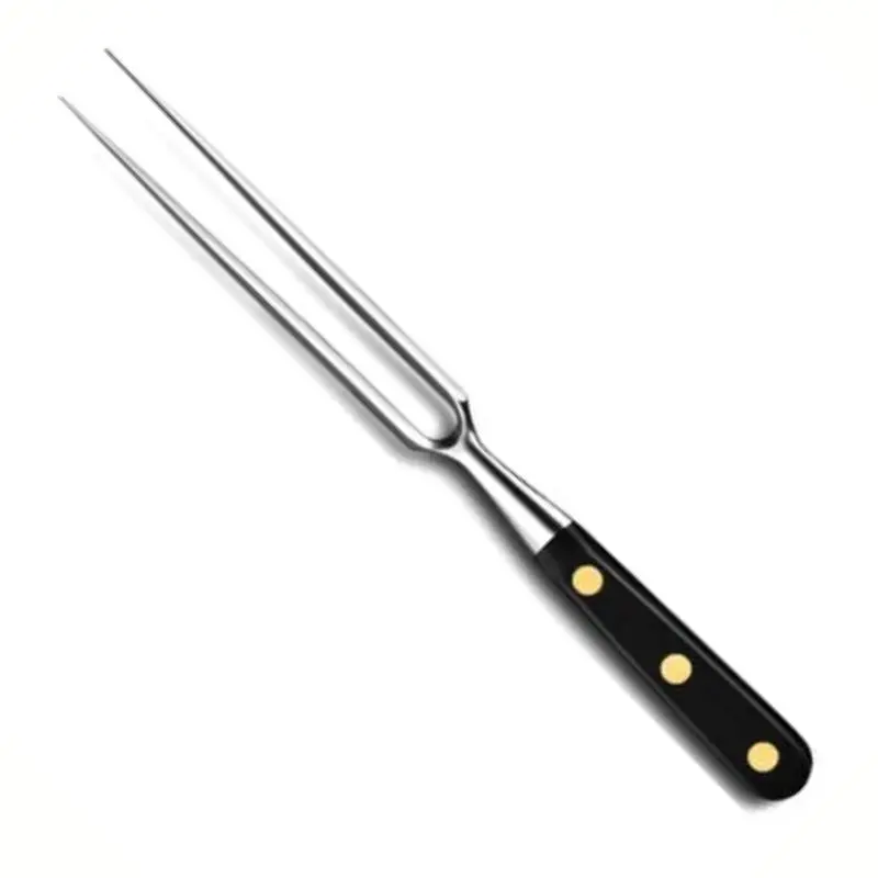 Lion Sabatier Ideal Carving Fork – 17Cm Brass-Riveted Stainless Steel 1