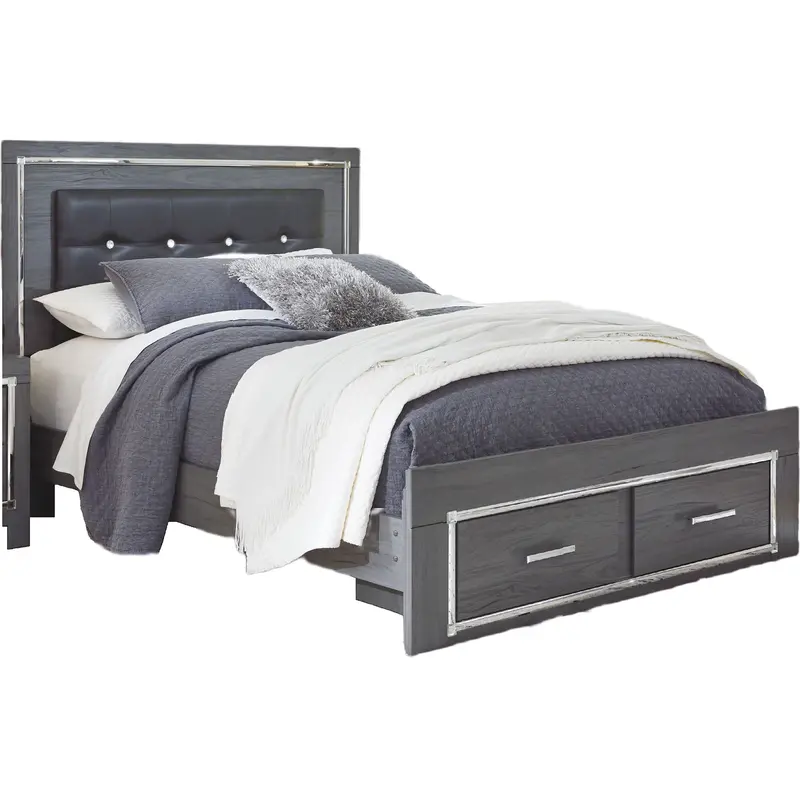 Lodanna Low-Profile Storage Platform Bed 1