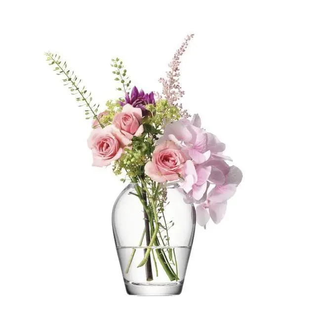 Lsa Flower Mini Bud Vase – 9.5Cm Clear Glass 2