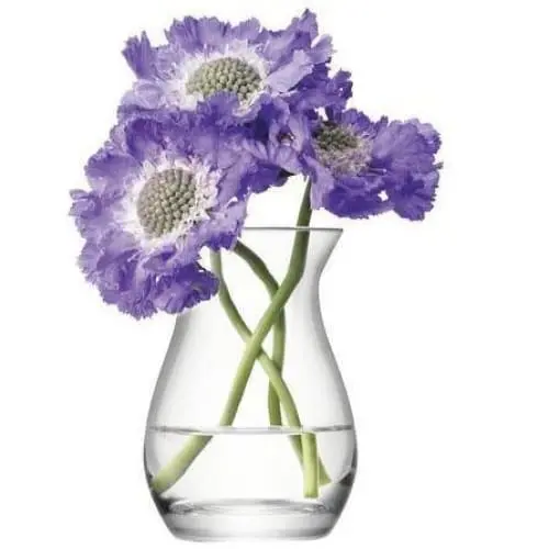 Lsa Flower Mini Posy Vase – 9.5Cm Clear Glass 1
