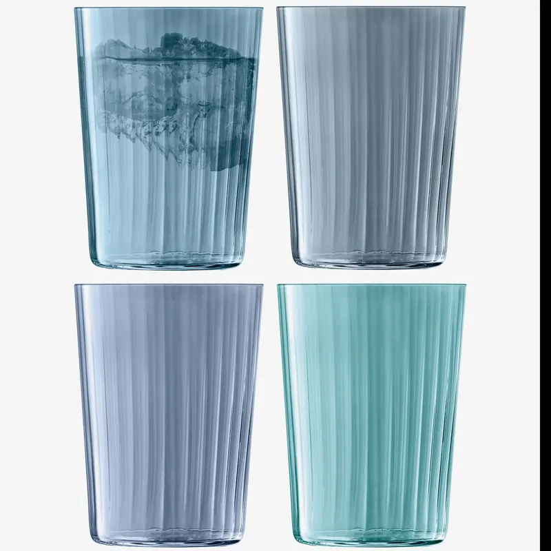 Lsa Gems 4-Piece Sapphire-Colored Tumblers (Standard Size) 1