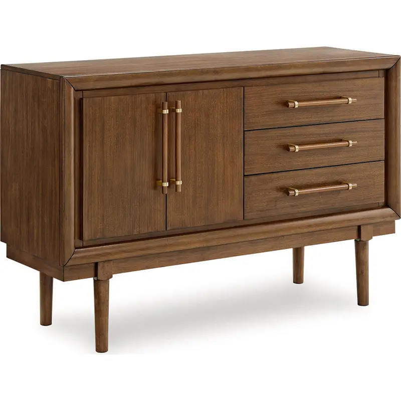 Lyncott Wooden Dining Server With Storage 1