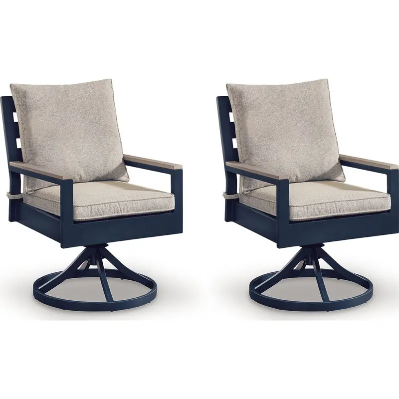 Mabry Shores Outdoor Swivel Accent Chairs – Set Of 2 1