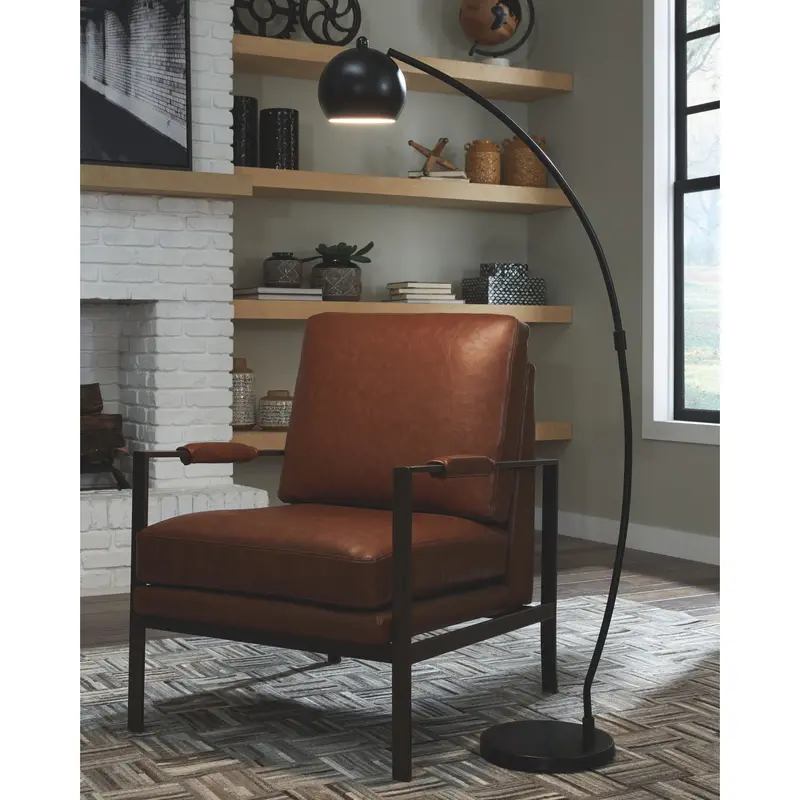 Marinel Minimalist Floor Lamp – Slim Standing Light With Fabric Shade 2