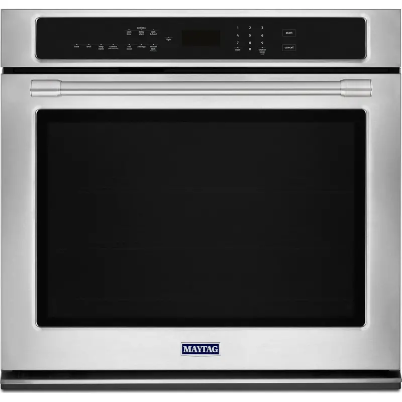Maytag 27" True Convection Single Wall Oven — 4.3 Cu. Ft. Capacity (Mew9527Fz) 1