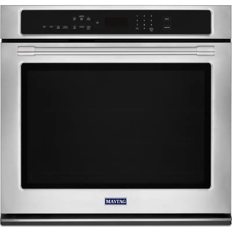 Maytag 30" True Convection Single Wall Oven — 5.0 Cu. Ft. Capacity (Mew9530Fz) 1