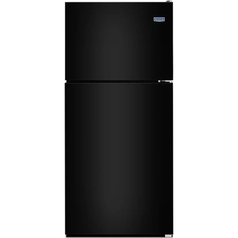 Maytag 33-Inch Top-Freezer Refrigerator – 21 Cu. Ft., Black Ice Finish (Mrt311Fffe) 1