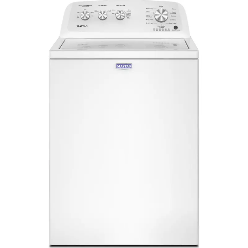 Maytag 4.4 Cu. Ft. White Top-Load Washer With Deep Fill Option 1