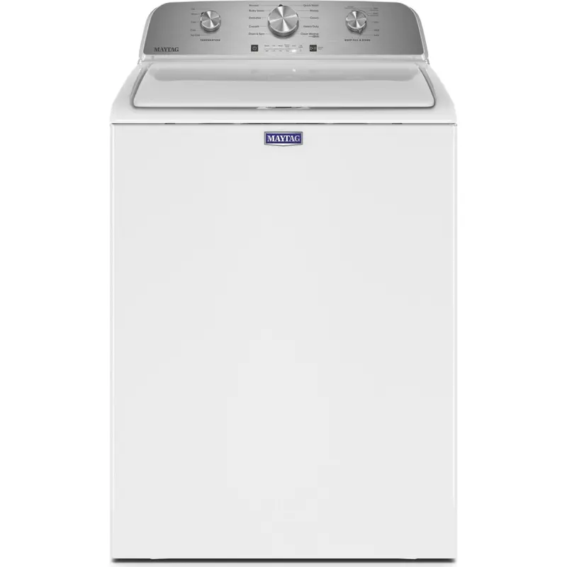 Maytag 5.2 Cu. Ft. Top-Load Washer With Deep Fill Option — White (Mvw4505Mw) 1