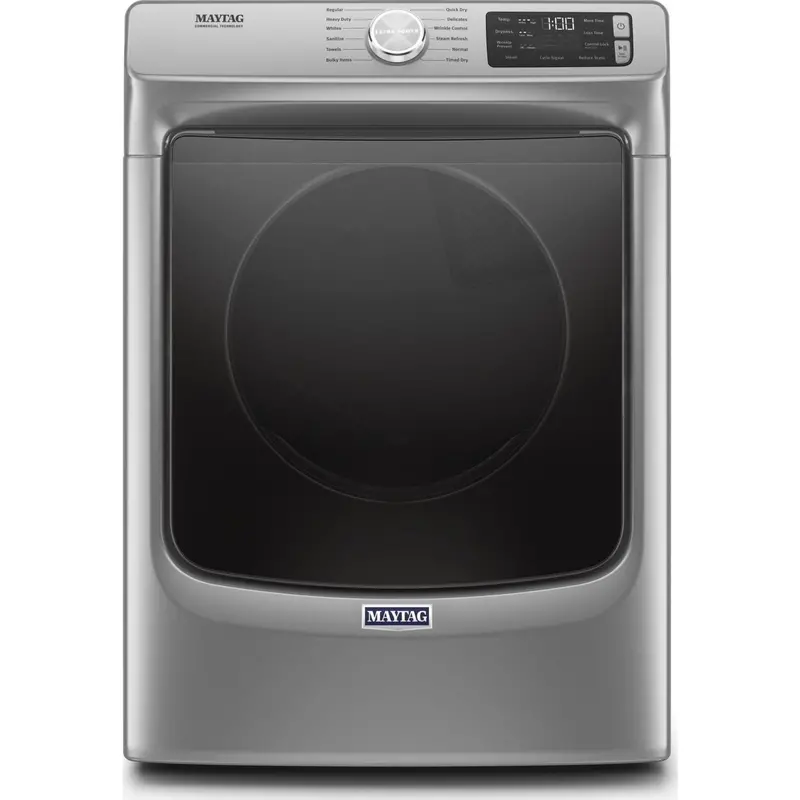 Maytag 7.3 Cu. Ft. Front-Load Gas Dryer – Metallic Slate, Extra Power & Quick Dry (Mgd6630Hc) 2