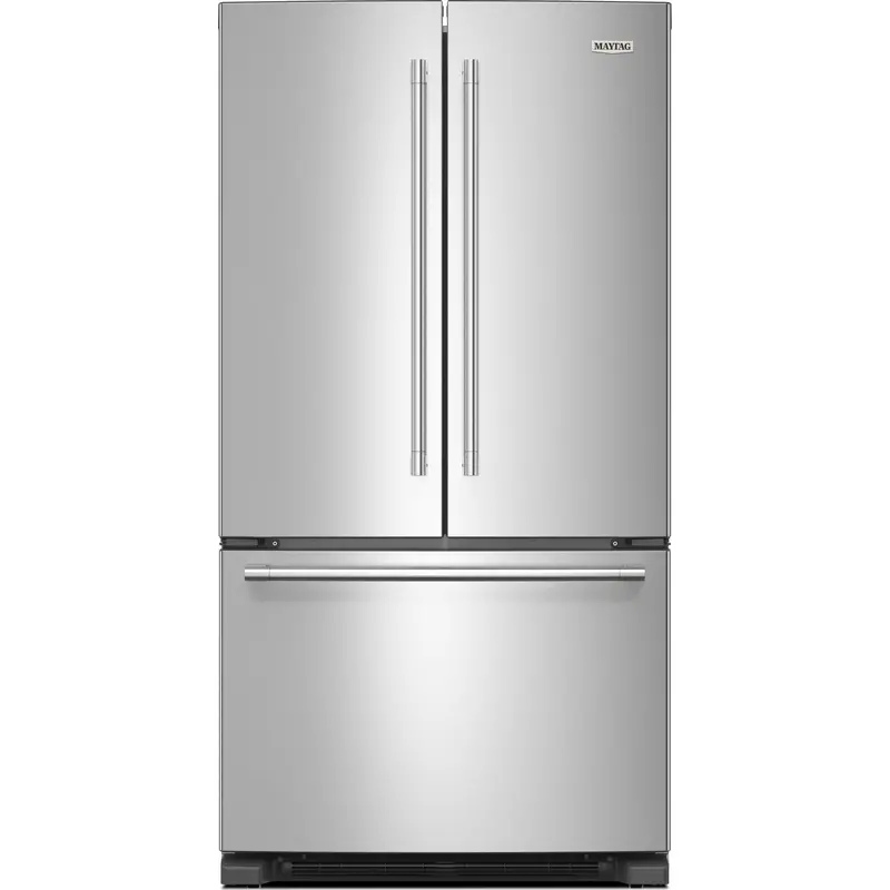 Maytag French Door Refrigerator – 22.6 Cu. Ft., Bottom-Freezer, Max Cool, Fingerprint-Resistant Stainless Steel (Mrff4236Rz) 1