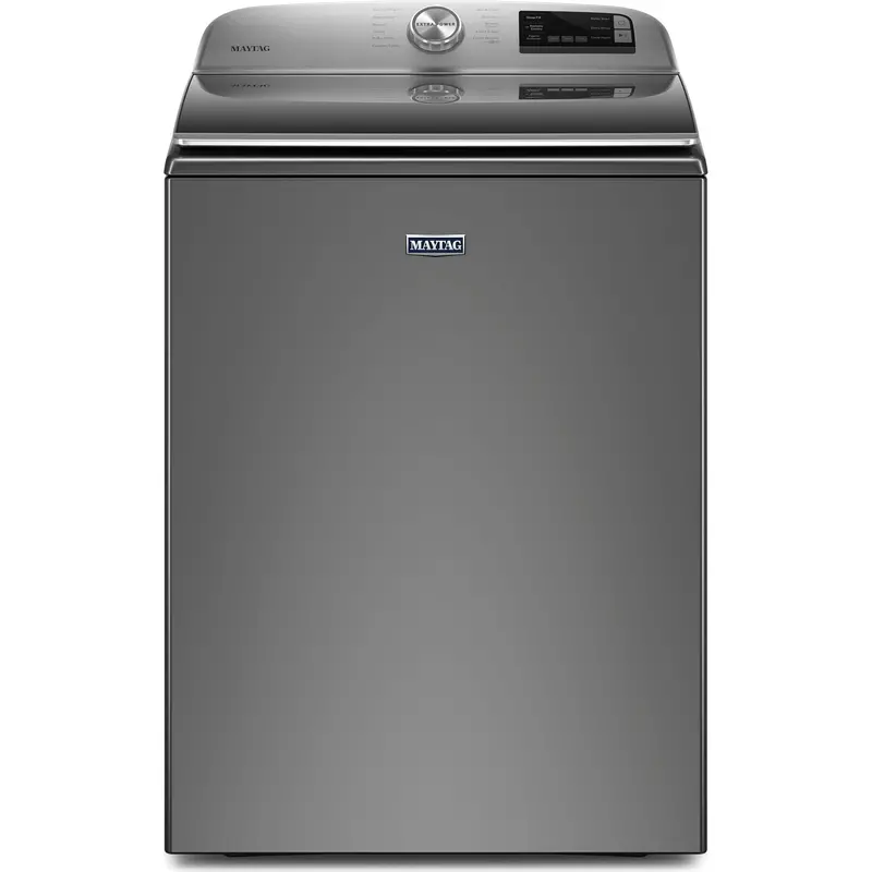 Maytag Metallic Slate Smart Top-Load Washer – 5.4 Cu. Ft. With Extra Power Button (Mvw6230Hc) 1