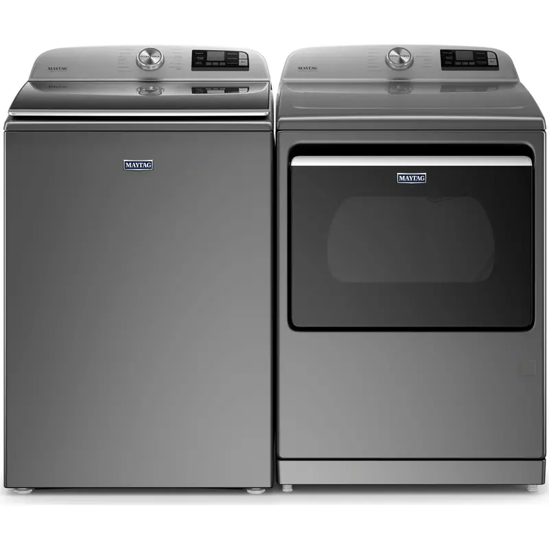 Maytag Slate Top-Load Washer And Dryer Bundle (Mvw7230Hc/Ymed7230Hc) 1