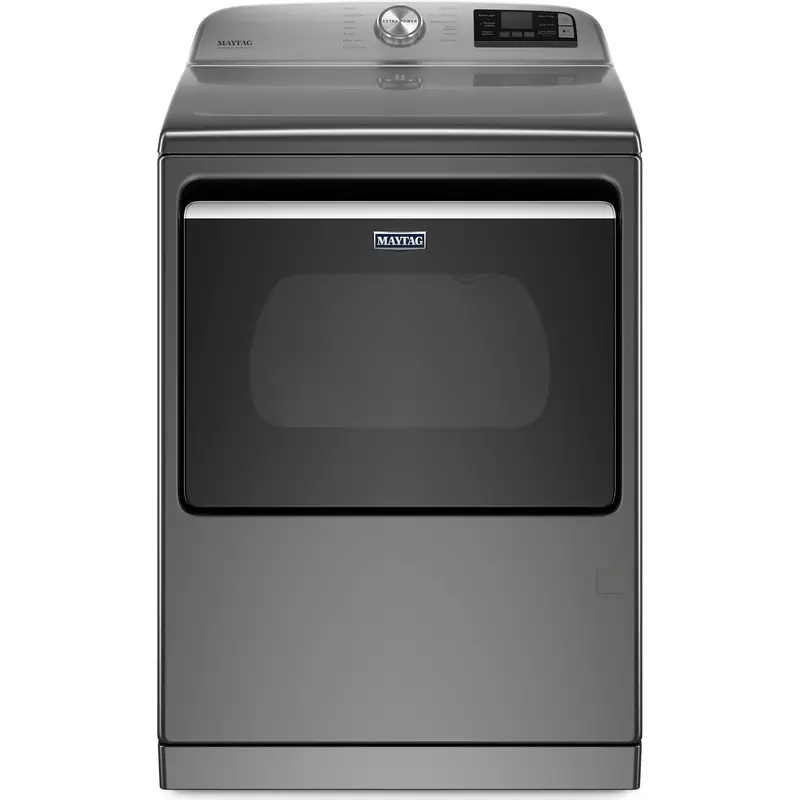 Maytag Smart Top-Load Gas Dryer – 7.4 Cu. Ft., Extra Power Button, Metallic Slate (Mgd7230Hc) 1