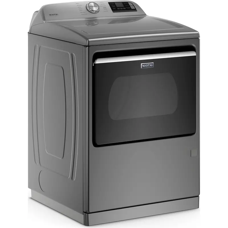 Maytag Smart Top-Load Gas Dryer – 7.4 Cu. Ft., Extra Power Button, Metallic Slate (Mgd7230Hc) 2