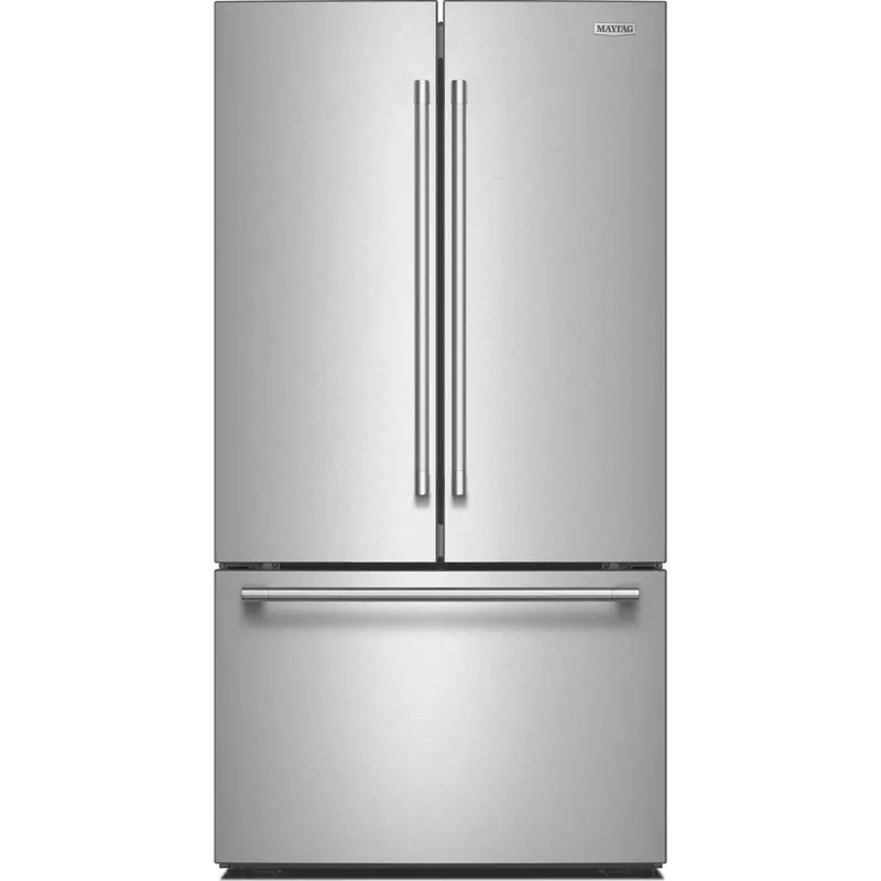 Maytag Xl French Door Bottom-Freezer Refrigerator – 31 Cu. Ft., Ice + Water Dispenser, Fingerprint-Resistant Stainless (Mrff4336Tz) 1
