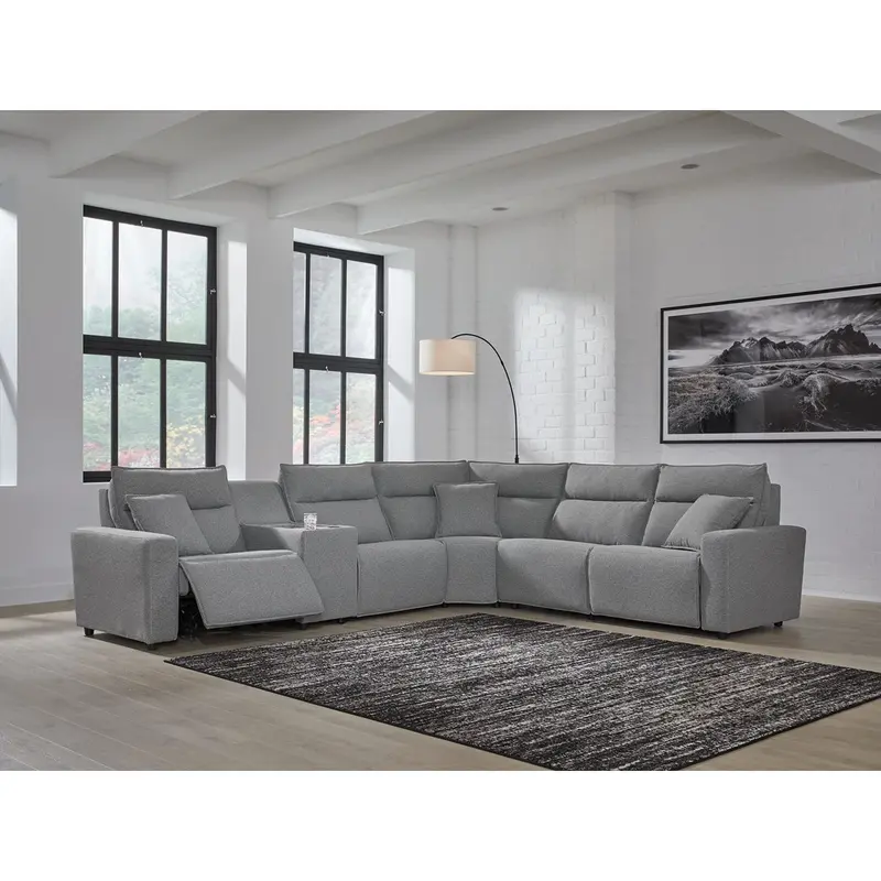 Modmax Ii Six-Section Configurable Power Reclining Modular Sofa 2