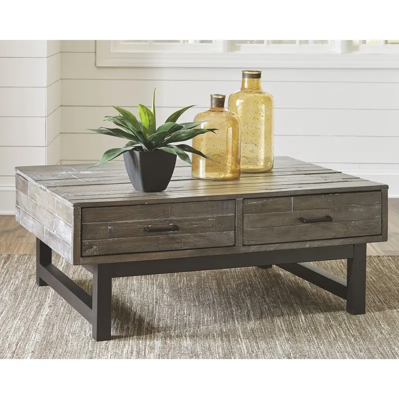 Mondoro Lift-Top Coffee Table – Contemporary Timber Look 2
