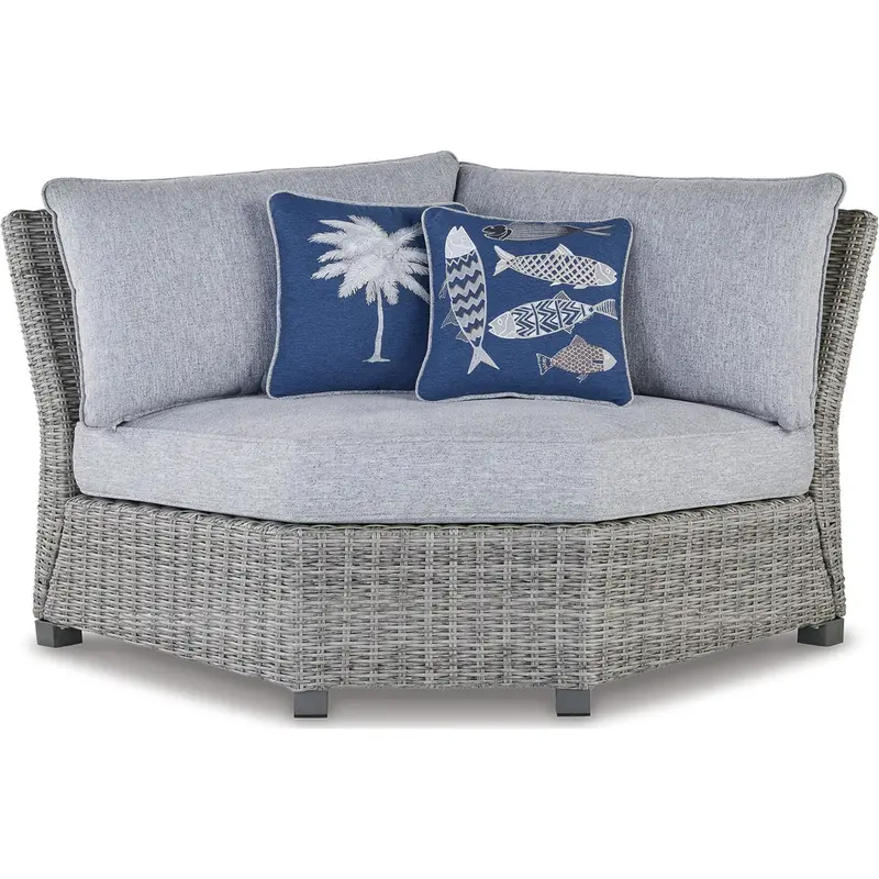 Naples Beach Modular Outdoor Corner Seating With Cushions 1