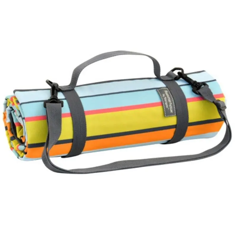 Navigate Waikiki Stripe Picnic Blanket (150 X 135 Cm) 1