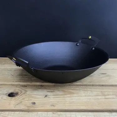 Netherton Prospector 11-Inch Carbon Steel Wok 1