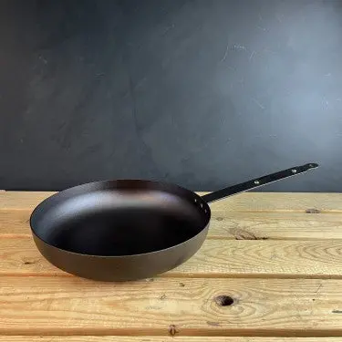 Netherton Spun Iron Oven-Safe Chef’S Frying Pan – 11 Inch 1