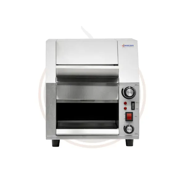 Omcan 10" Entry-Level Conveyor Toaster – 3" Slot, 120V, 1800W / 2.5 Hp For Cafés And Delis 1