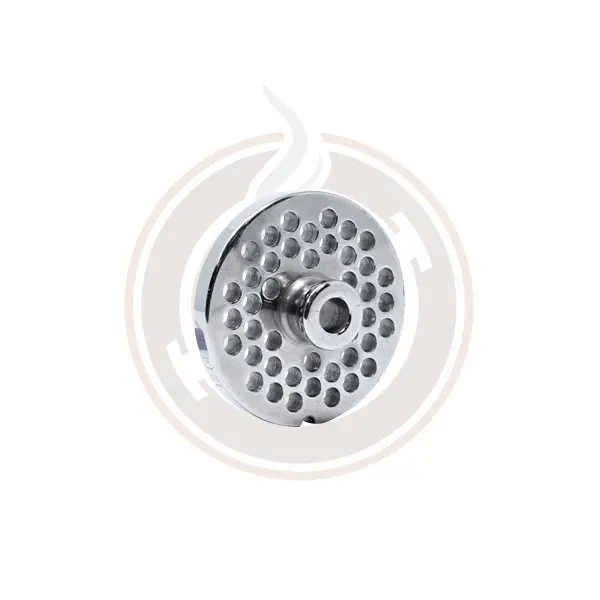 Omcan #12 Hubbed Stainless Steel Grater Plate – 4.8Mm (3/16") Round Notch – Pack Of 4 1