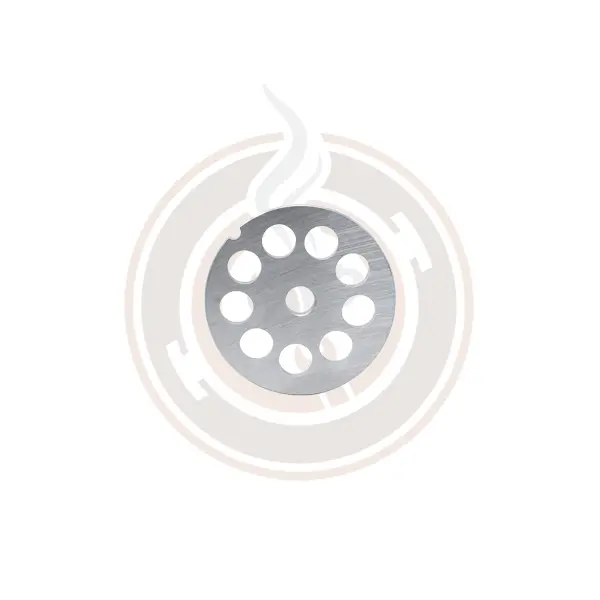 Omcan #12 Hubless Stainless Steel Grater Plate – 12Mm (1/2") Round Notch – Pack Of 4 1