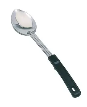 Omcan 13-Inch Solid Stainless Steel Basting Spoon With Stop-Hook Handle (Model 80728) 1