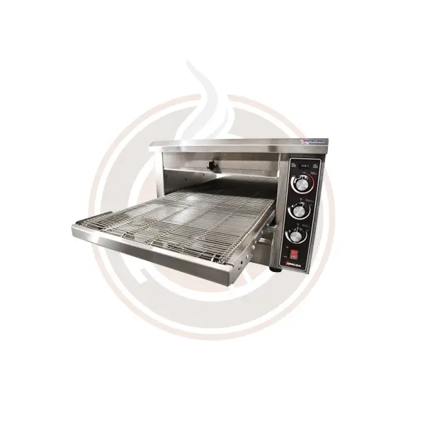 Omcan 14-Inch Belt Conveyor Oven – 3600W Countertop Baking System 1